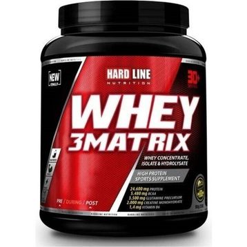 Hardline Nutrition 3 Matrix 908 gr Muz Aromalı Whey Protein Tozu
