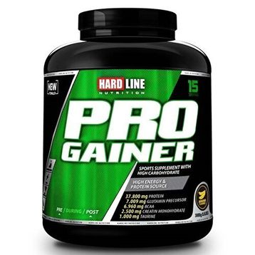 Hardline Nutrition Progainer 3000 gr Muz Aromalı Gainer