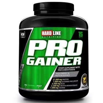 Hardline Nutrition Progainer 3000 gr Muz Aromalı Gainer