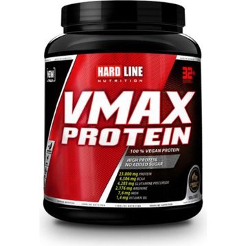 Hardline Nutrition Vmax Bitkisel Protein Çikolata 908 gr Protein Tozu
