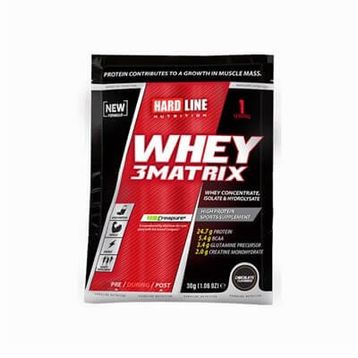 Hardline Nutrition Whey 3 Matrix Sachet 78x30 gr Protein Tozu