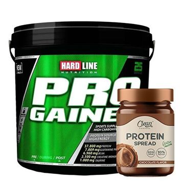 Hardline Progainer 5000 Gr Aromasız + Clean Protein Spread Çikolata