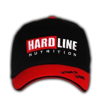 Hardline Siyah-Kırmızı Amerikan Beyzbol Şapka