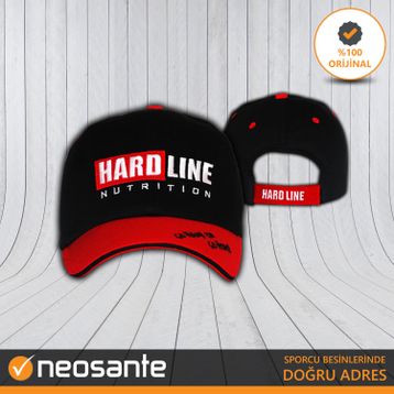 Hardline Siyah-Kırmızı Amerikan Beyzbol Şapka