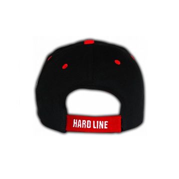 Hardline Siyah-Kırmızı Amerikan Beyzbol Şapka
