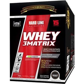 Hardline Whey 3 Matrix 30 gr 15 Adet Protein Tozu