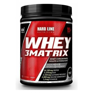 Hardline Whey 3 Matrix 454 gr Protein Tozu
