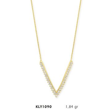 Harem Altın 14 Ayar KLY1090 Altın V Kolye