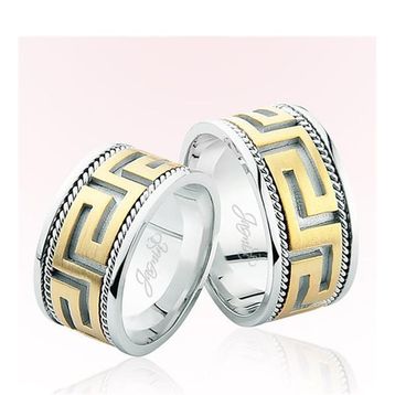 Harem Altın 3107 Labirent Model Altın Alyans