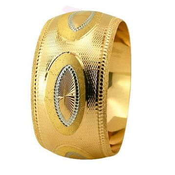 Harem Altın BLK6236 50 gr 22 Ayar Şarnel Mega Bilezik