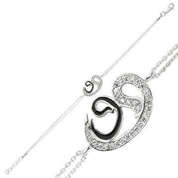 Harem Altın BR0460127 İki Vavlı Gümüş Kadın Bileklik