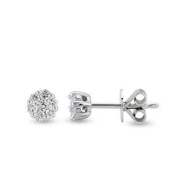 Harem Altın CORK10 0.27 ct Coronet Pırlanta Küpe