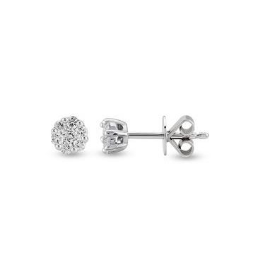 Harem Altın CORK10 0.27 ct Coronet Pırlanta Küpe