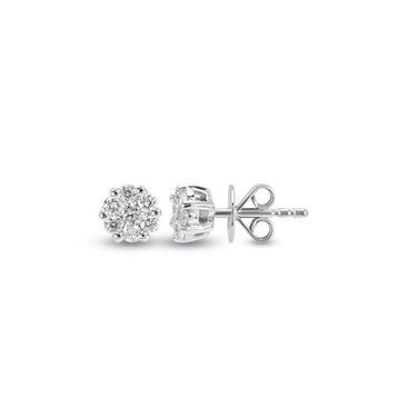 Harem Altın CORK2 0.44 ct Coronet Pırlanta Küpe