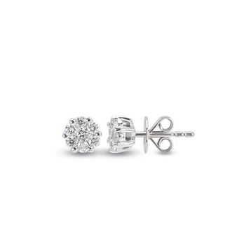 Harem Altın CORK2 0.44 ct Coronet Pırlanta Küpe