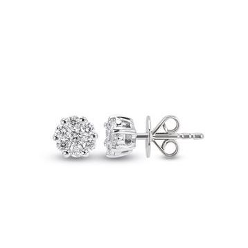 Harem Altın CORK2 0.44 ct Coronet Pırlanta Küpe