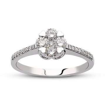 Harem Altın CORY16 1.04 ct Kadın Coronet Pırlanta Yüzük