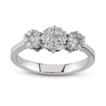 Harem Altın CORY18 0.39 ct Coronet Pırlanta Yüzük