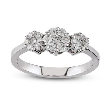Harem Altın CORY18 0.39 ct Coronet Pırlanta Yüzük