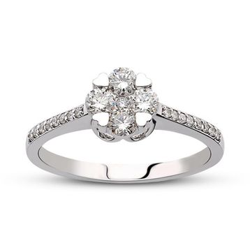 Harem Altın CORY19 0.41 ct Coronet Pırlanta Yüzük