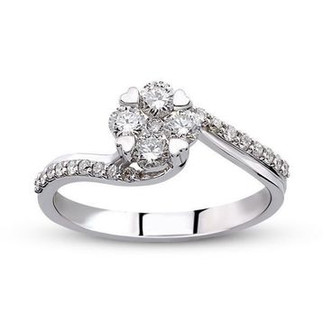 Harem Altın CORY27 0.48 ct Coronet Pırlanta Yüzük