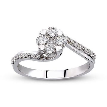 Harem Altın CORY27 0.48 ct Coronet Pırlanta Yüzük