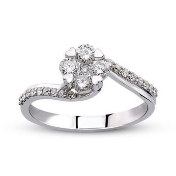 Harem Altın CORY27 0.48 ct Coronet Pırlanta Yüzük