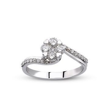 Harem Altın CORY27 0.48 ct Coronet Pırlanta Yüzük