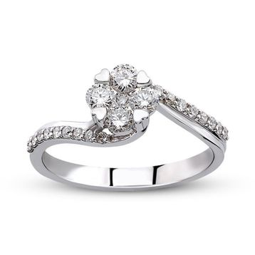 Harem Altın CORY27 0.48 ct Coronet Pırlanta Yüzük