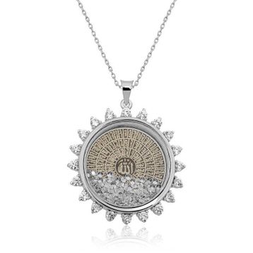 Harem Altın Gümüş Esmaül Hüsna Kadın Kolye