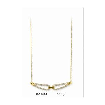 Harem Altın KLY1000 14 Ayar Altın Taşlı Kolye