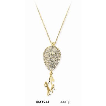 Harem Altın KLY1023 14 Ayar Altın Balonlu Kolye