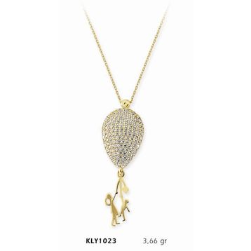 Harem Altın KLY1023 14 Ayar Altın Balonlu Kolye