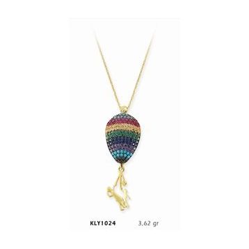 Harem Altın KLY1024 14 Ayar Altın Balonlu Kolye