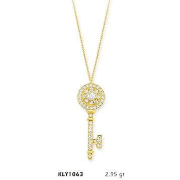 Harem Altın KLY1063 14 Ayar Altın Anahtar Kolye