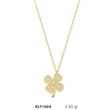 Harem Altın KLY1064 14 Ayar Altın Yonca Kolye