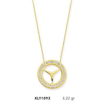Harem Altın KLY1093 14 Ayar Altın Tamtur Kolye