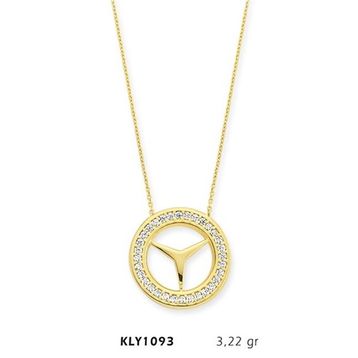 Harem Altın KLY1093 14 Ayar Altın Tamtur Kolye