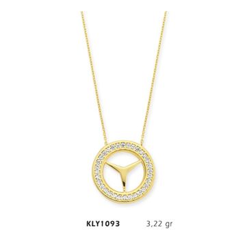 Harem Altın KLY1093 14 Ayar Altın Tamtur Kolye
