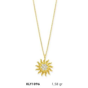 Harem Altın KLY1096 14 Ayar Altın Güneş Kolye