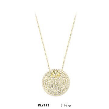 Harem Altın KLY113 14 Ayar Altın At Nalı Daire Kolye