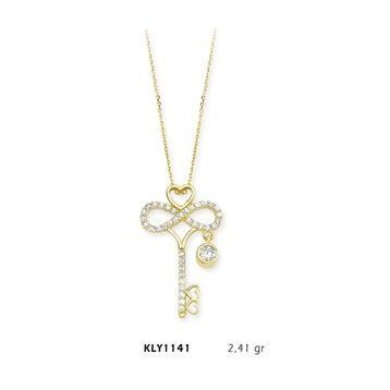 Harem Altın KLY1141 14 Ayar Altın Anahtar Kolye