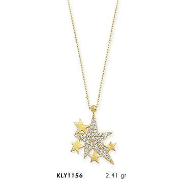 Harem Altın KLY1156 14 Ayar Altın Yıldız Kolye