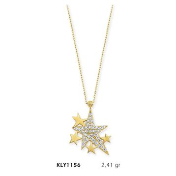 Harem Altın KLY1156 14 Ayar Altın Yıldız Kolye
