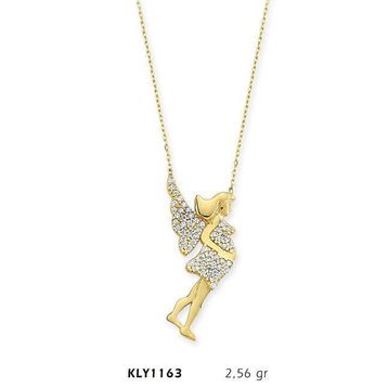 Harem Altın KLY1163 14 Ayar Altın Melek Kolye