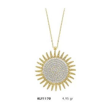 Harem Altın KLY1170 14 Ayar Altın Güneş Kolye