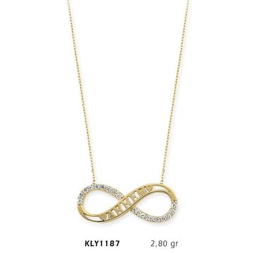 Harem Altın KLY1187 14 Ayar Altın Sonsuz Annem Kolye