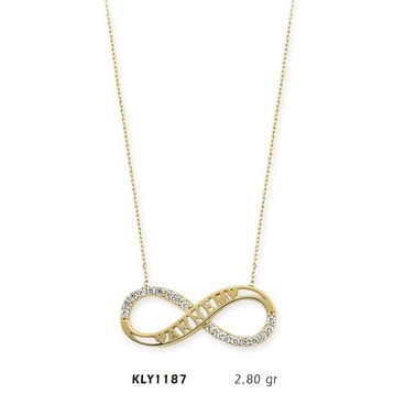 Harem Altın KLY1187 14 Ayar Altın Sonsuz Annem Kolye