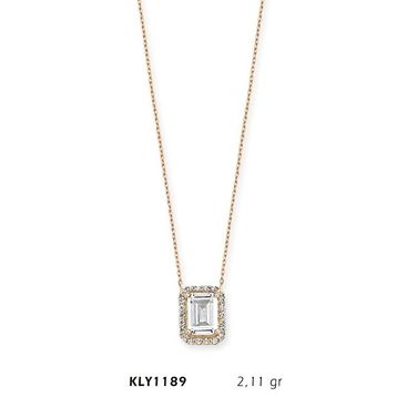 Harem Altın KLY1189 14 Ayar Altın Baget Model Kolye
