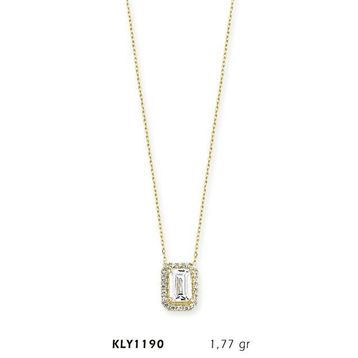 Harem Altın KLY1190 14 Ayar Altın Baget Model Kolye